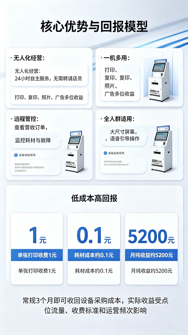 自助便民打印機(jī)